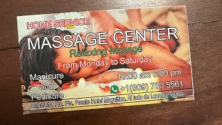 Massage in Cabarete Dominican Republic [upl. by Edas116]