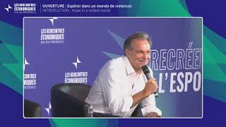 Introduction des 23e Rencontres Économiques dAixenProvence [upl. by Ahsiener]