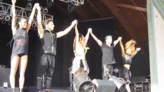 Becky G  Shower Live Salem OR 8302015 [upl. by Notlok209]