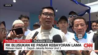 RK Blusukan Ke Pasar Kebayoran Lama [upl. by Ramraj]