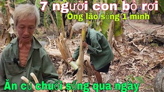 7 người con đi mãi không về Ông lão sống một mình trên núi ăn củ chuối sống qua ngày [upl. by Euqinahc893]