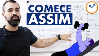 Como é um TREINO DE INICIANTE na ACADEMIA  Saúde na Lousinha nº5 [upl. by Polash]