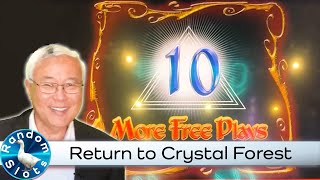 Return to Crystal Forest Slot Machine Bonus and Retrigger [upl. by Coreen31]