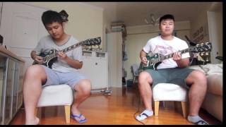 Hotel California guitar solo cover [upl. by Aholah]