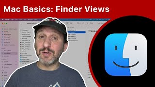 Mac Basics Using the Finders Four Views [upl. by Eenel]