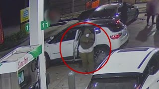 Deadly South LA gas station shooting caught on camera 50K reward offered [upl. by Ybba922]