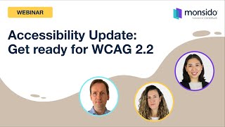 Digital Accessibility News Get ready for WCAG 2 2  EU [upl. by Anaujait]