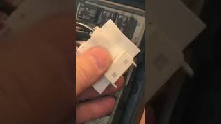 LOCATION of “thermal fuse” KitchenAid dishwasher diagnostics [upl. by Yngad948]