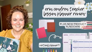 202425 ERIN CONDREN TEACHER LESSON PLANNER REVIEW  discussing all the new products ecsquad [upl. by Dusza]