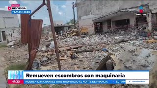 Explosión en Reynosa Tamaulipas deja a dos personas sin vida  Noticias con Crystal Mendivil [upl. by Elohcan]