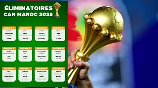 ELIMINATOIRE CAN 2025  La marche vers le Maroc a commencé [upl. by Pearle]