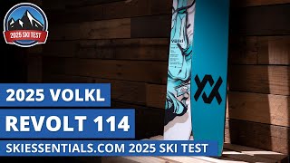 2025 Volkl Revolt 114  SkiEssentialscom Ski Test Review [upl. by Nyliak433]