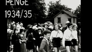 BROMLEY HISTORY Sports Day St Johns School Penge South East London [upl. by Noryahs]