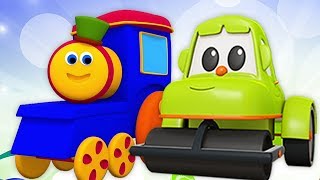 Lärande färger med gatubilar  Learning Colors  Street Vehicles  Kids TV Svenska  Bob Fun Series [upl. by Einehpets]