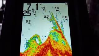 Humminbird PiranhaMAX 4 from LAGOBG indoors video [upl. by Oemac]