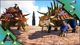 BREEDING FOR ANKYLO MUTATIONS ANKYLO MADNESS  Ark RAGNAROK DLC Gameplay E28 [upl. by Etnud]