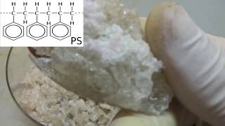 recycling of polystyrene  synthesis of styrene [upl. by Bartholemy]