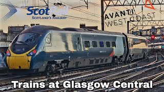 Trains at Glasgow Central 512024 [upl. by Nuahsak730]