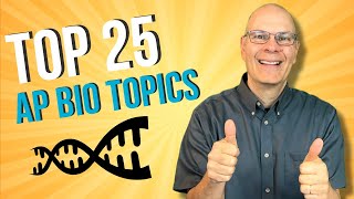 Score Big 25 MustKnow Topics for the AP Bio Exam [upl. by Aititil234]