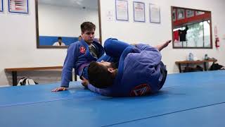 Black Belt Teaches A Crab Ride Leg Drag From Single Leg X  Jiu Jitsu VLOG [upl. by Thea469]