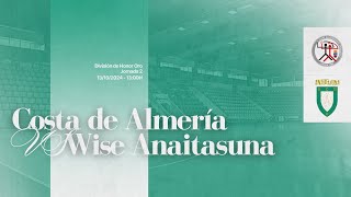 DHO  LIGA  J02  Agrinova Costa de Almería Roquetas vs Wise Anaitasuna 20242025 [upl. by Sekoorb289]