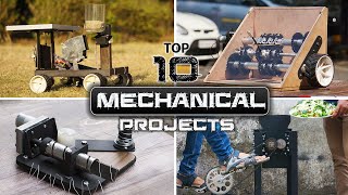 Top 10 Mechanical Projects Ideas 2023  DIY Mechanical Engineering Projects [upl. by Edna850]