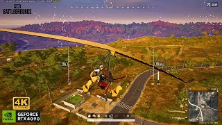 I Flew Motor Glider Without Fuel  Pubg Pc Full Gameplay  RTX 4090 4K UHD pubg gaming [upl. by Gleda]