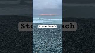 Beach covered in stones beach stone exploring travel travelvlog traveling travelling explore [upl. by Mueller195]