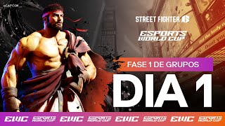 EWC Street Fighter 6  Day 1  Portuguese [upl. by Nattie]