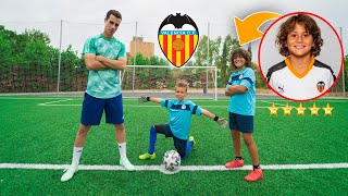 ESTE NIÑO DE 9 AÑOS ES UNA FUTURA PROMESA DEL FUTBOL [upl. by Illyes]