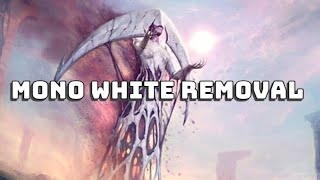 Mono White Removal  Standard  MTG Arena Gameplay [upl. by Akirdnuhs405]