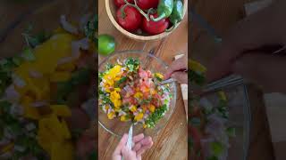 Fish Tacos with Mango Salsa Recipe [upl. by Hollyanne]