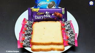 Chocolate Birthday Bread Cake in 15 Minutes  Dairy milk Cake  Just jelly Cake Quick amp Easy Cake [upl. by Arret]