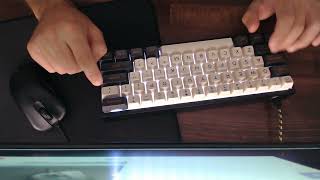 Wooting 60HE  Tofu60 Redux  T0mb3ry SA Carbon [upl. by Arries]