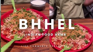 BHHEL RECIPE ONLY 1 MINIT BY INDIAN FOOD ASMR BHHEL [upl. by Wiskind]