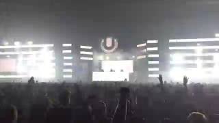 Avicii played Level Skrillex Remix Live at Road to Ultra Thailand 2016 [upl. by Ailati983]