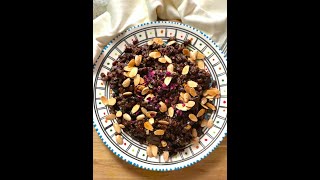 Making Moroccan Mrouzia Learn How To Make This Delicious Lamb Raisins and Honey Dish [upl. by Ainahtan]