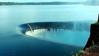 RAINBOW at SINK HOLE  DUCKBILL SPILLWAY Salaulim Dam overflows TOP VIEW POINT  GOA [upl. by Ahcim115]