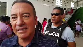 🔴 Esmeraldas  Gobernador JavierBuitrón en atención en Tonsupa por parte del Gobierno Nacional [upl. by Aba]