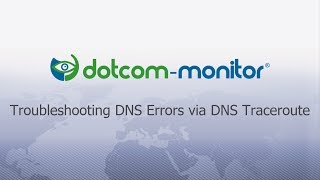 How To Troubleshoot DNS Errors via DNS Traceroute  DNS Troubleshooting [upl. by Haimaj]