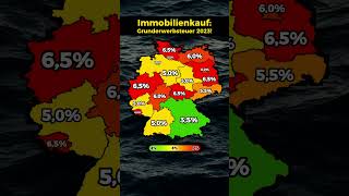 Grunderwerbsteuer der Bundesländer 2023 [upl. by Nahtanaoj]