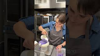 Mirror Glaze Cake class  marble glazing technique at AnnTrement Cake NYC [upl. by Akerdal]