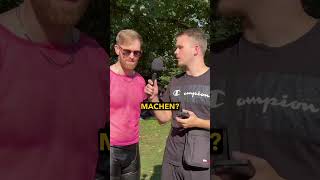 Idiotentest auf dem CSD 😂 straßenumfrage idiotentest ytshorts streetinterview viralvideo [upl. by Medwin]