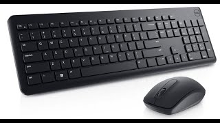 Teclado e Mouse sem fio DELL modelo KM3322W [upl. by Cleopatre]