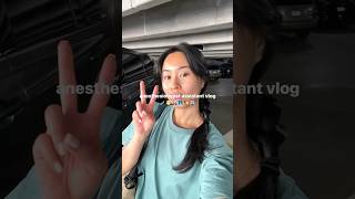 Anesthesiologist assistant vlog anesthesiologistassistant [upl. by Enael]