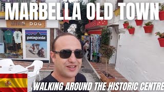 MARBELLA  Old Town  Exploring on foot  2024 [upl. by Hoffarth295]