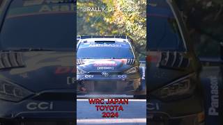 WRC RALLY JAPAN 2024 FORUM8 automobile toyotarally rally wrc motorsport [upl. by Ahsema]