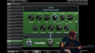 Eventide H9  Bass Guitar Part 2 [upl. by Suiram]