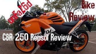 Honda CBR 250 Repsol Bike Review [upl. by Shaff267]