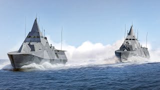 Super Advanced Swedish Stealth Ships Rushing to Patrol the Baltic Sea [upl. by Ralaigh]